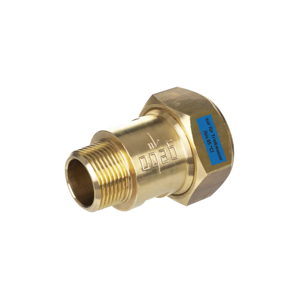 Messing Klemmverbinder für Stahlrohr - Typ MAS - mit EPDM-Dichtung