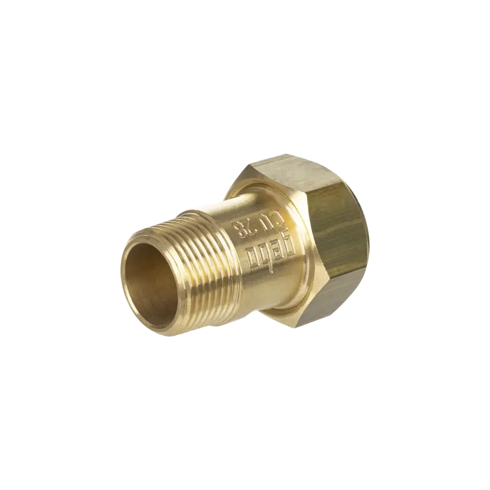 Messing Klemmverbinder für Kupferrohr - Typ MAS - mit EPDM-Dichtung