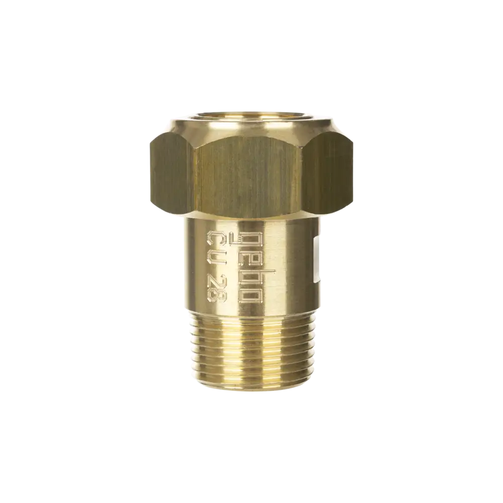 Messing Klemmverbinder für Kupferrohr - Typ MAS - mit EPDM-Dichtung