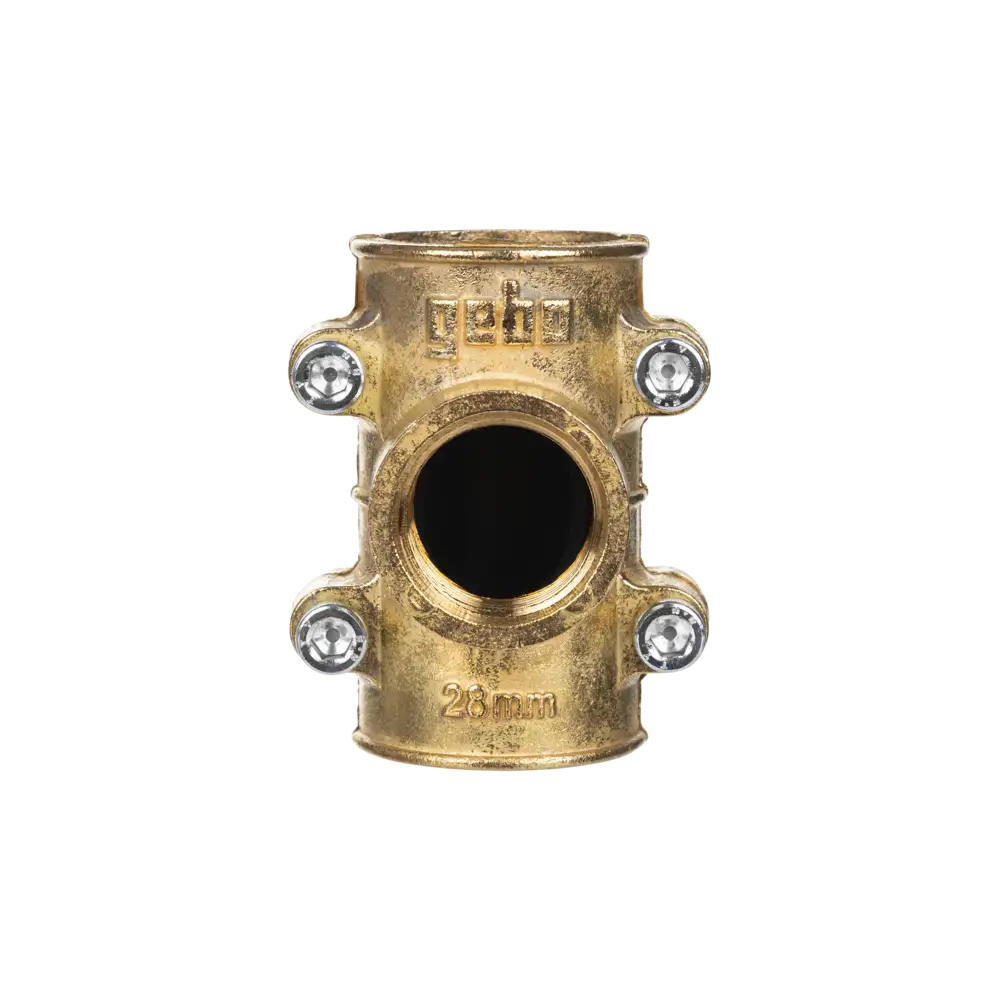 brass tapping clamp for copper pipes - type MB - with EPDM-seal