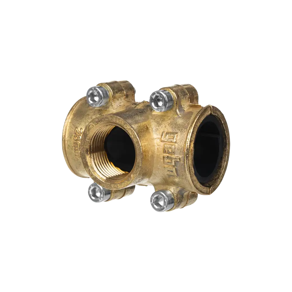 Messinganbohrschelle für Kupferrohr - Typ MB - mit EPDM-Dichtung