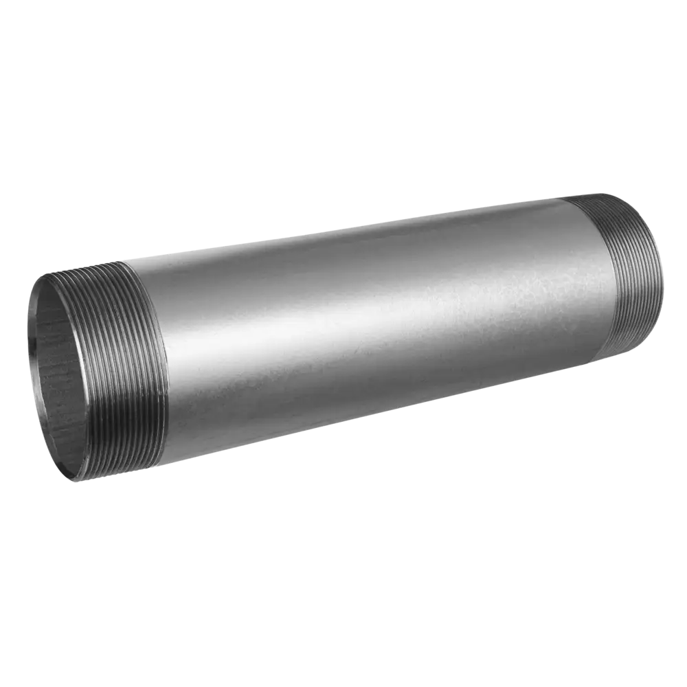 Rohrdoppelnippel - verzinkt - für 1/8"