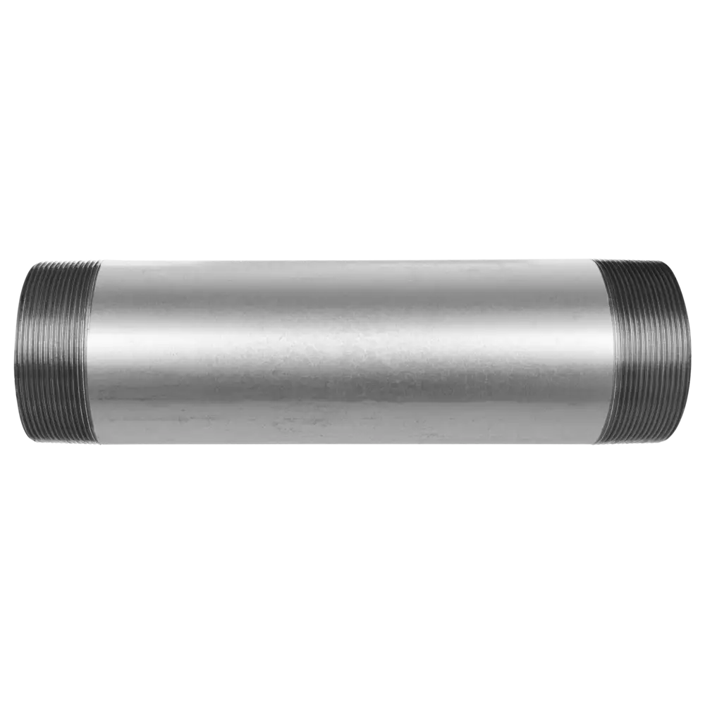 Rohrdoppelnippel - verzinkt - für 1/8"