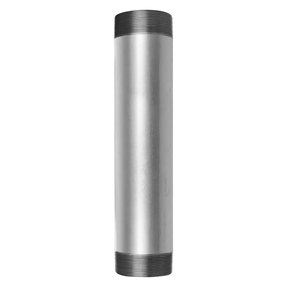 Rohrdoppelnippel - verzinkt - für 1 1/2"