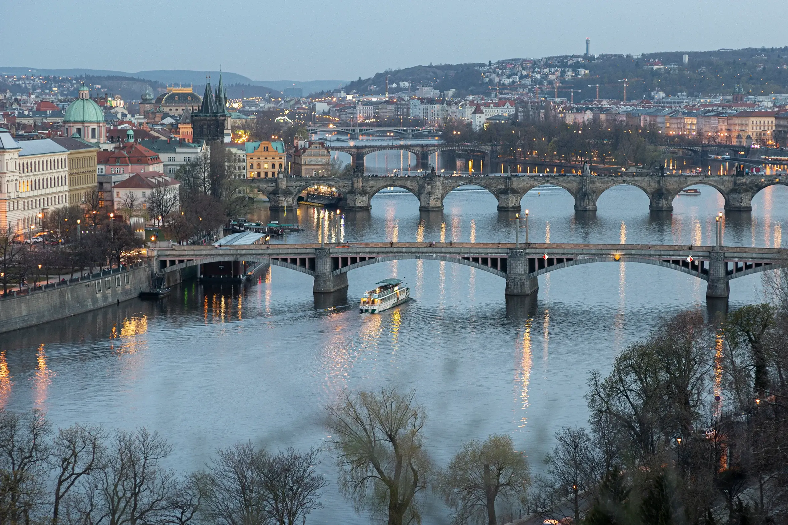 GEBO subsidiary in Czech Republic – Prague river view, local pipe fitting support