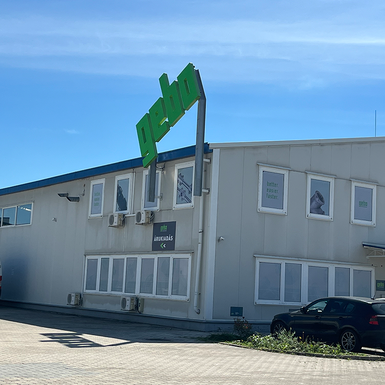 GEBO subsidiary in Hungary – local pipe fitting support and sales